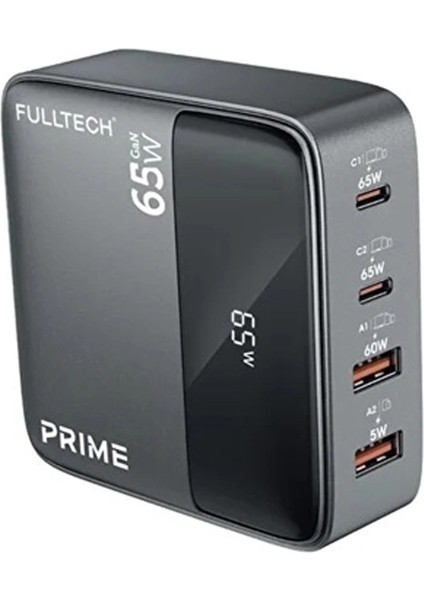 65W Masaüstü 4 Portlu Hızlı Şarj Cihazı Istasyonu 2xusb-A, 2xtype-C Giriş,1,5 Mt. Kablo fiyatları
