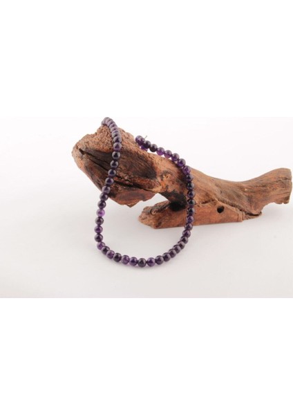 Doğal Ametist Taşlı Zarif Uzun Kolye, Şık ve Enerji Dolu Takı fırsatları