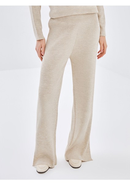 Yeni Sezon Beli Lastikli Kadın Triko Pantolon fiyatları