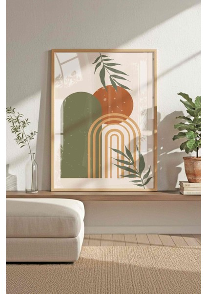 Renkli Modern Bohem Duvar Dekoru 3 Parça Çerçeveli Tablo Seti fiyatları