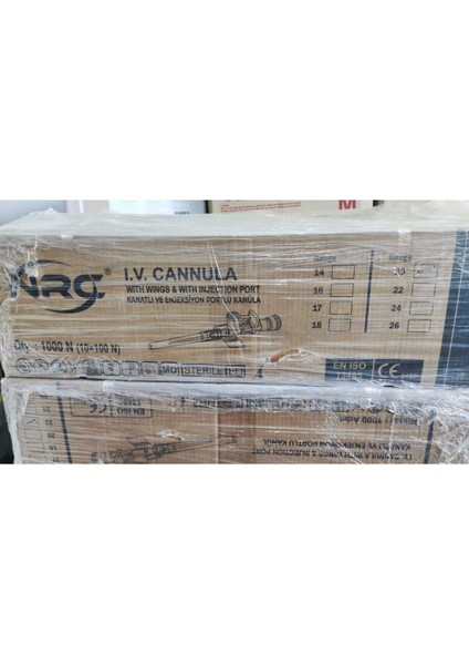 Pembe 20G Intraket Piercing Delim Iğnesi Branül 100 Adet