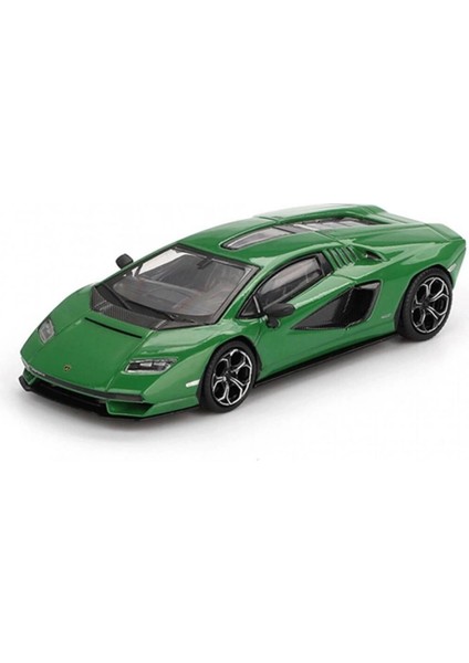 Bfs Mini Gt 1/64 Lamborghini Countach Lpı 800-4 Verde Medio - Blister Paket