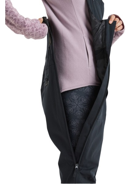 Rideout Bib Kadın Siyah Snowboard Pantolonu modelleri