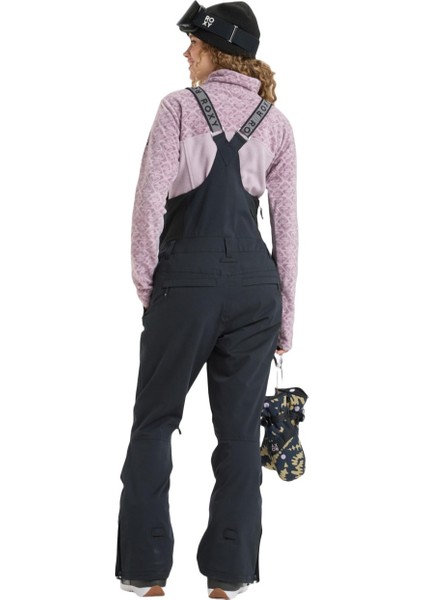 Rideout Bib Kadın Siyah Snowboard Pantolonu