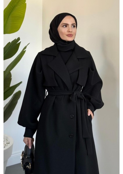 Areson Cepkenli Astarlı Kaban Siyah fırsatları