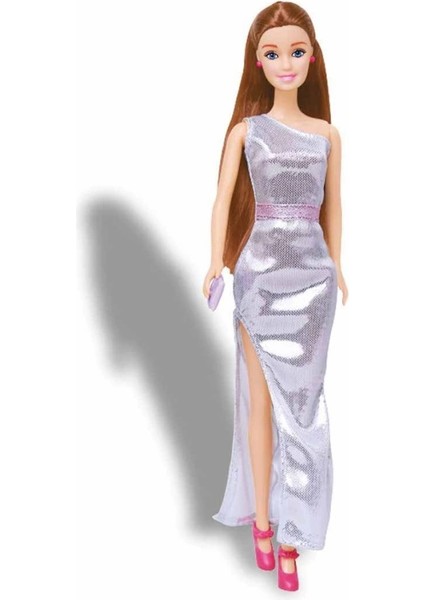 Bfs 3394 Sun-Rst-Sıs-Minik Alisha Gece Elbiseli Bebek Set 2ASORTILI - Sunman indirimleri