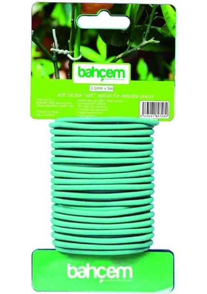 Bfs Bitki Yumuşak Bağlama Ipi 3,5 mm 5 Metre
