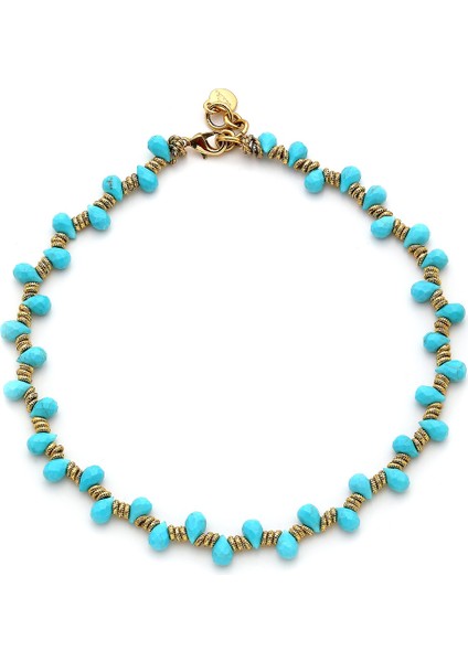 Eşsiz Turkuaz Doğaltaş Kolye ile Şıklığınızı Tamamlayın