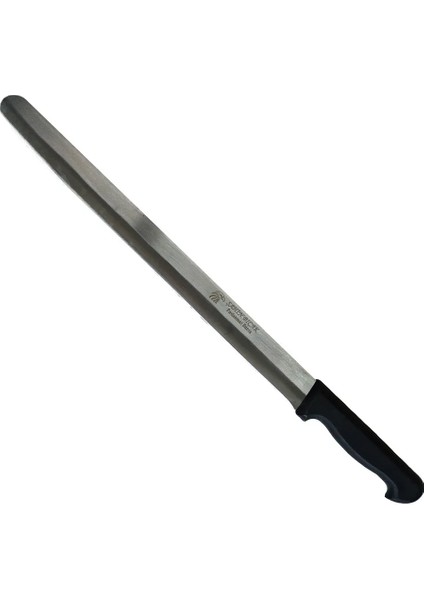 Bursa Paslanmaz Küt Uçlu Cağ Kebabı Bıçağı 40 cm - Plastik Sap