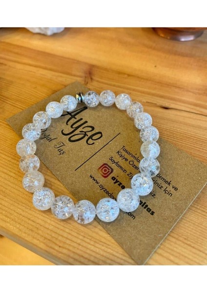 Şık Beyaz Necef Bileklik, Zarif ve Doğal Tasarım, Şıklığınızı Tamamlar