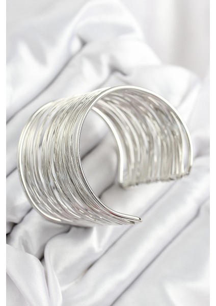 Bfs Pirinç Tel Sarma Model Gümüş Renk Kadın Bileklilk fiyatları