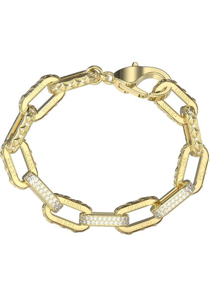 Kadın Zarif Bileklik Altın Parlak Şık Takı Tasarımı