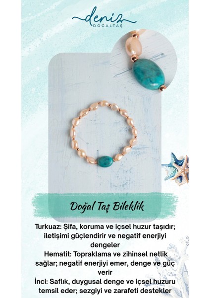 Doğal Taş Bileklik Seti, Renkli ve Şık Tasarım