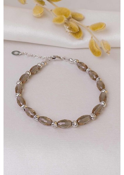 Renkli Taşlı Gümüş Bileklik, Şık ve Zarif Takı Seçeneği