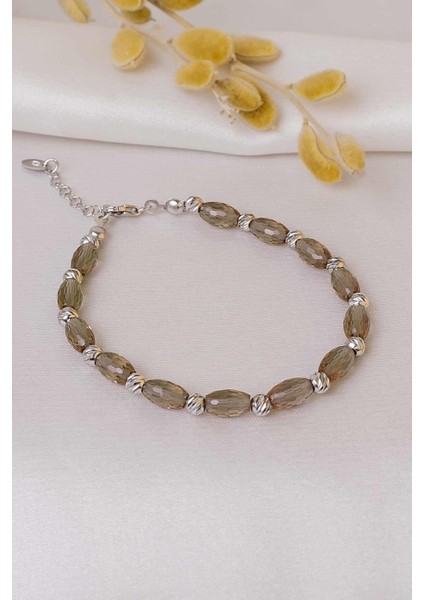 Renkli Taşlı Gümüş Bileklik, Şık ve Zarif Takı Seçeneği fiyatları