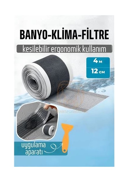 Bfs Banyo Gider Süzgeci Kesilebilir Ergonomik 4 Metre