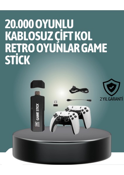 Çoklu Oyun Seçenekli Tv Bağlantılı Oyun Konsolu