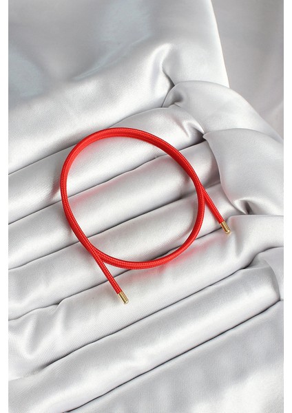 Bfs Mıknatıslı Kırmızı Renk Sarmal Kadın Bileklik