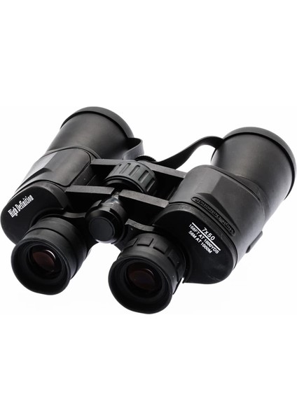 High Defination 7X50 Geniş Ön Mercek Profesyonel El Dürbünü 1000M/56M fırsatları