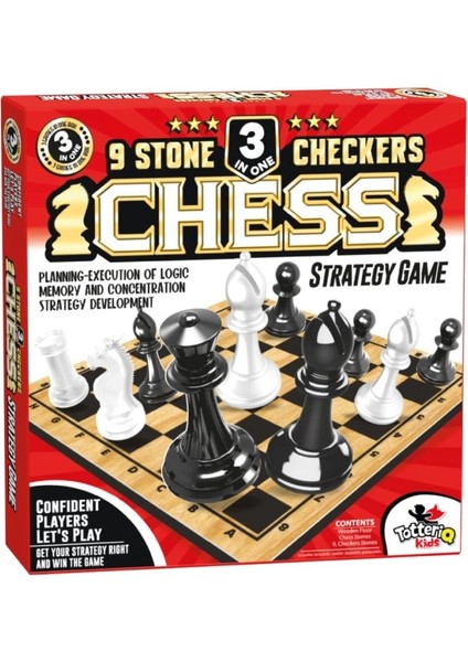 Bfs 8225 Satranç 9 Taş Dama