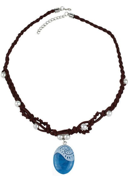 Mavi Taş Görünümlü Şık Kadın Kolye, Zarif Takı Aksesuar, Özel Tasarım fırsatları