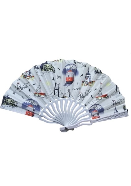 Bfs Plastik Kumaş Yelpaze 12'li Istanbul