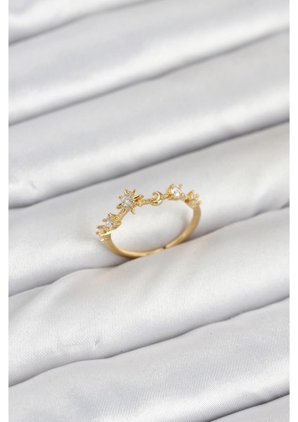 Bfs Pirinç Gold Renk Manifest Kadın Yüzük