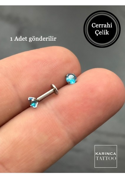 Renkli Taşlı Kıkırdak ve Kulak Piercing Seti, Şık ve Parlak Tasarım Seçenekleriyle fiyatları