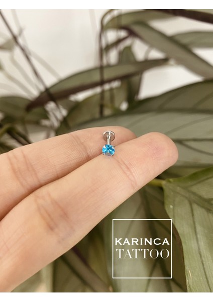 Renkli Taşlı Kıkırdak ve Kulak Piercing Seti, Şık ve Parlak Tasarım Seçenekleriyle indirimleri