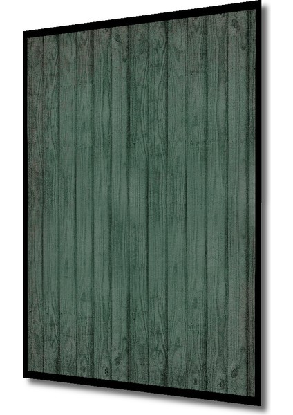 Modern Yeşil Çit Duvar Tablosu, Ahşap Dikdörtgen Tasarım, Şık ve Dekoratif Seçenek indirimleri