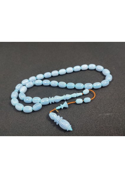 Nadir Malzeme Iri Boy Çizgili Mavi Dalgıç Usta Eseri, Sertifikalı fiyatları