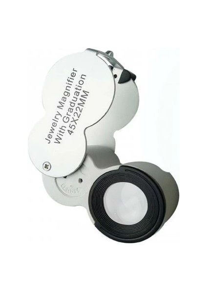 45X22 Ledli Para Algılama ve Mezuniyet Takı Değerleme Büyüteç