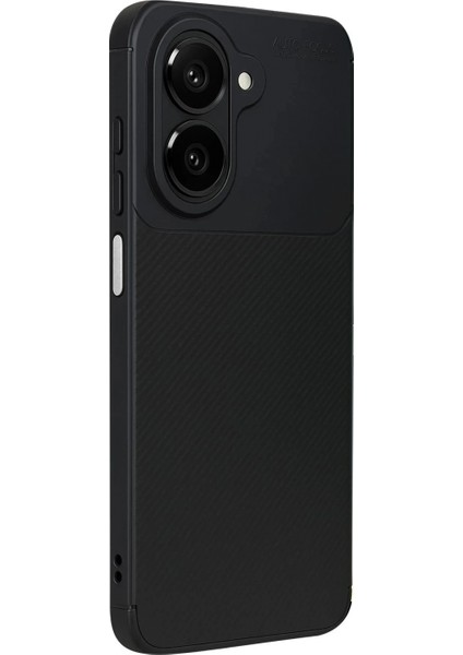 Samsung Galaxy A07 Auto Focus Karbon Kapak - Siyah