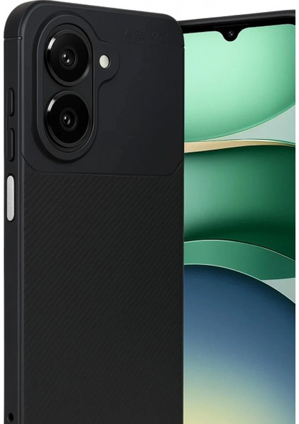 Samsung Galaxy A07 Auto Focus Karbon Kapak - Siyah modelleri