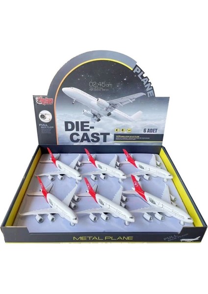 Bfs HW-A380 Cb Işıklı-Sesli Metal Yolcu Uçağı fiyatları