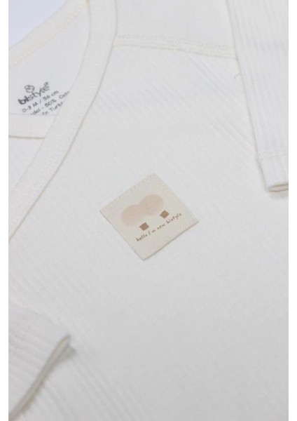 Bfs Bistyle Organic Modal Flying Balloons Kruvaze Uzun Kol Body BS17121 Ekru modelleri