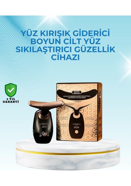 Çok Fonksiyonlu Yüz ve Göz Masaj Aleti – Genç ve Parlak Bir Cilt Için