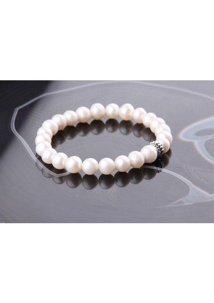 Renkli Inci Doğal Taş Bileklik, Şık ve Zarif Tasarım, 8 Mm, Kaliteli ve Sertifikalı fiyatları