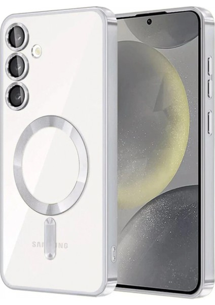 Samsung Galaxy A55 5g Kross Magneticsafe Kapak - Gümüş