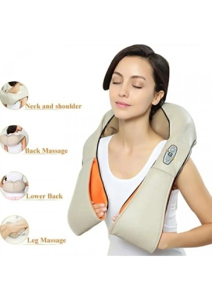Tüm Vücut Masaj Aleti, Boyun, Sırt, Bel ve Omuz Rahatlatıcı Cihaz