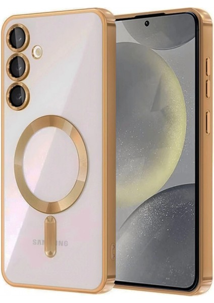 Samsung Galaxy A26 Kross Magneticsafe Kapak - Çöl Titanyum