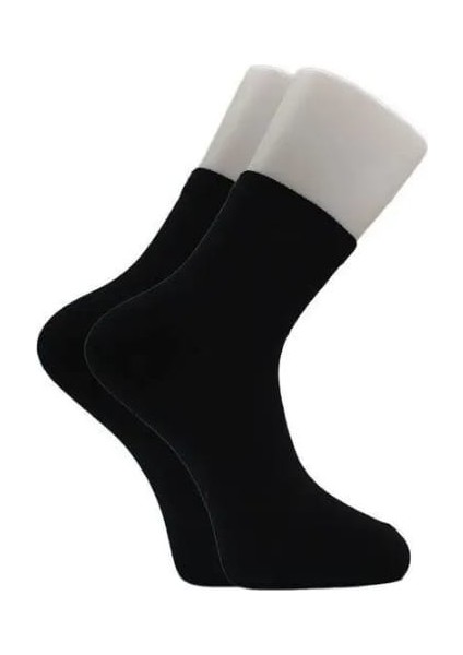 Bambu Sıkmayan Esnek Lastik Konclu Çorap Yıkamalı Dikişsiz 12 Çift (Soft Yıkama,premium,kokulu)