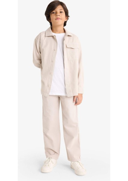 Erkek Çocuk Beli Lastikli Gabardin Pantolon G3642A825AU fiyatları