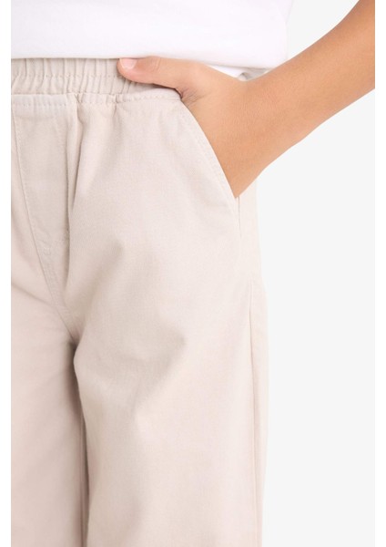 Erkek Çocuk Beli Lastikli Gabardin Pantolon G3642A825AU indirimleri