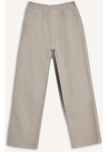 Erkek Çocuk Beli Lastikli Gabardin Pantolon G3642A825AU