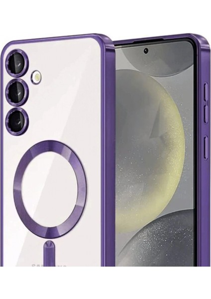 Samsung Galaxy A55 5g Kross Magneticsafe Kapak - Mor fiyatları