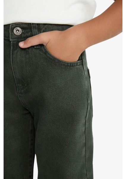 Erkek Çocuk Wide Leg Düz Paça Jean Pantolon G2929A825AU indirimleri