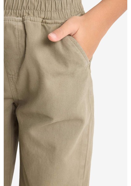Erkek Çocuk Beli Lastikli Gabardin Pantolon G3642A825AU indirimleri