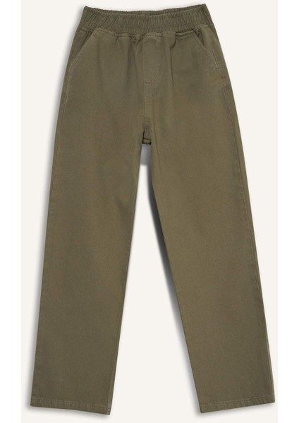Erkek Çocuk Beli Lastikli Gabardin Pantolon G3642A825AU