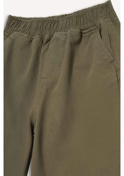 Erkek Çocuk Beli Lastikli Gabardin Pantolon G3642A825AU